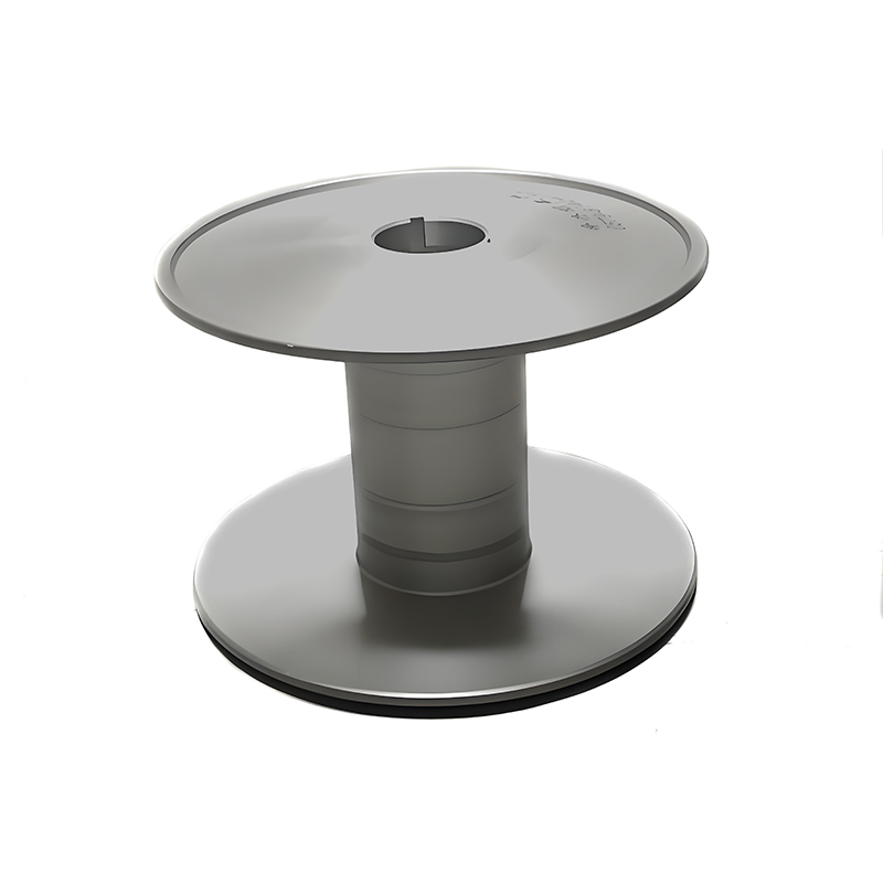Forged warping beams for textile production lines