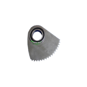Wear-resistant gear components for textile machinery
