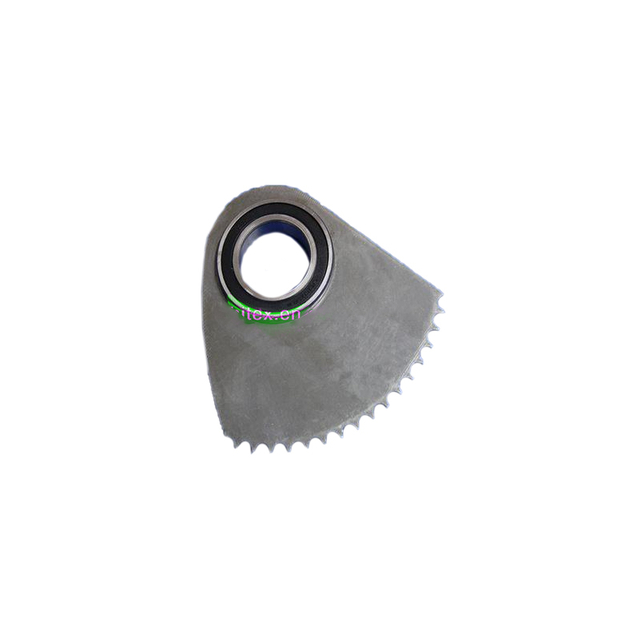 Wear-resistant gear components for textile machinery