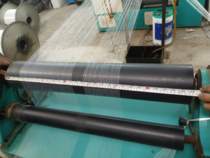 Custom Size Rubber Coated Godet Roller, Textile Warping Splitting Roller, Anti-slip Filament Separating Roller for Fiber Extruder